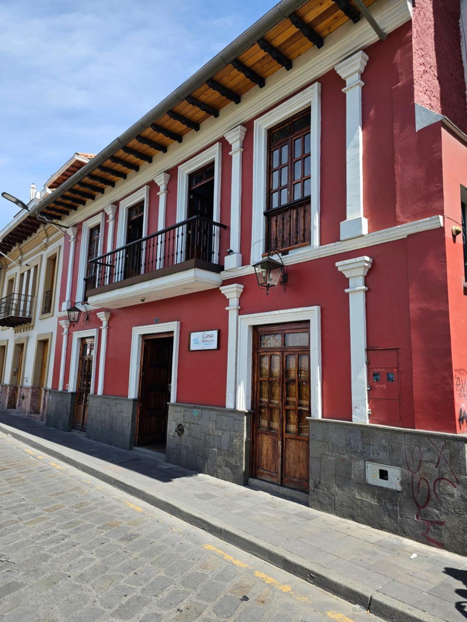 Casa Hibiscus Boutique Hotel Cuenca Esterno foto