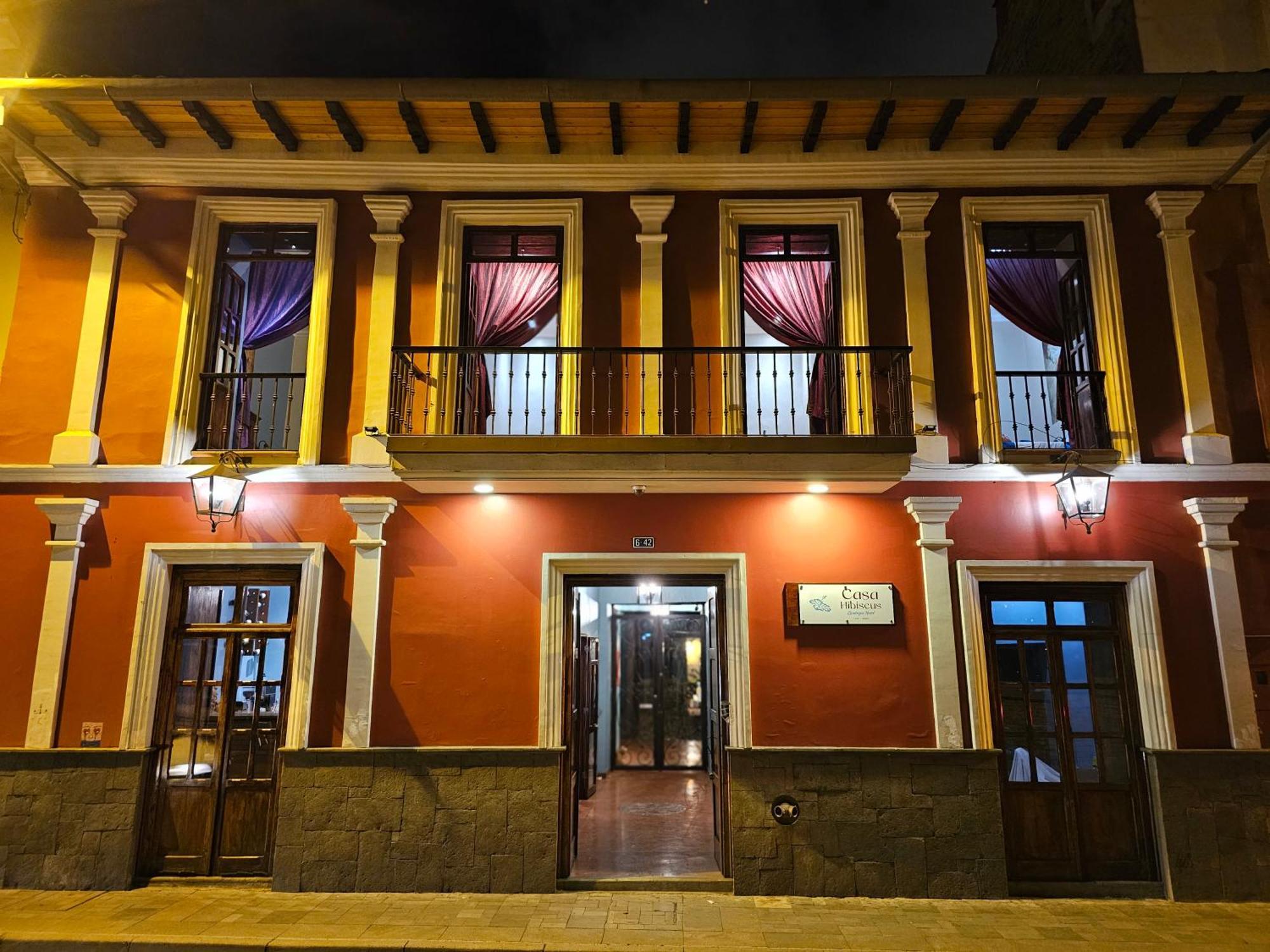 Casa Hibiscus Boutique Hotel Cuenca Esterno foto